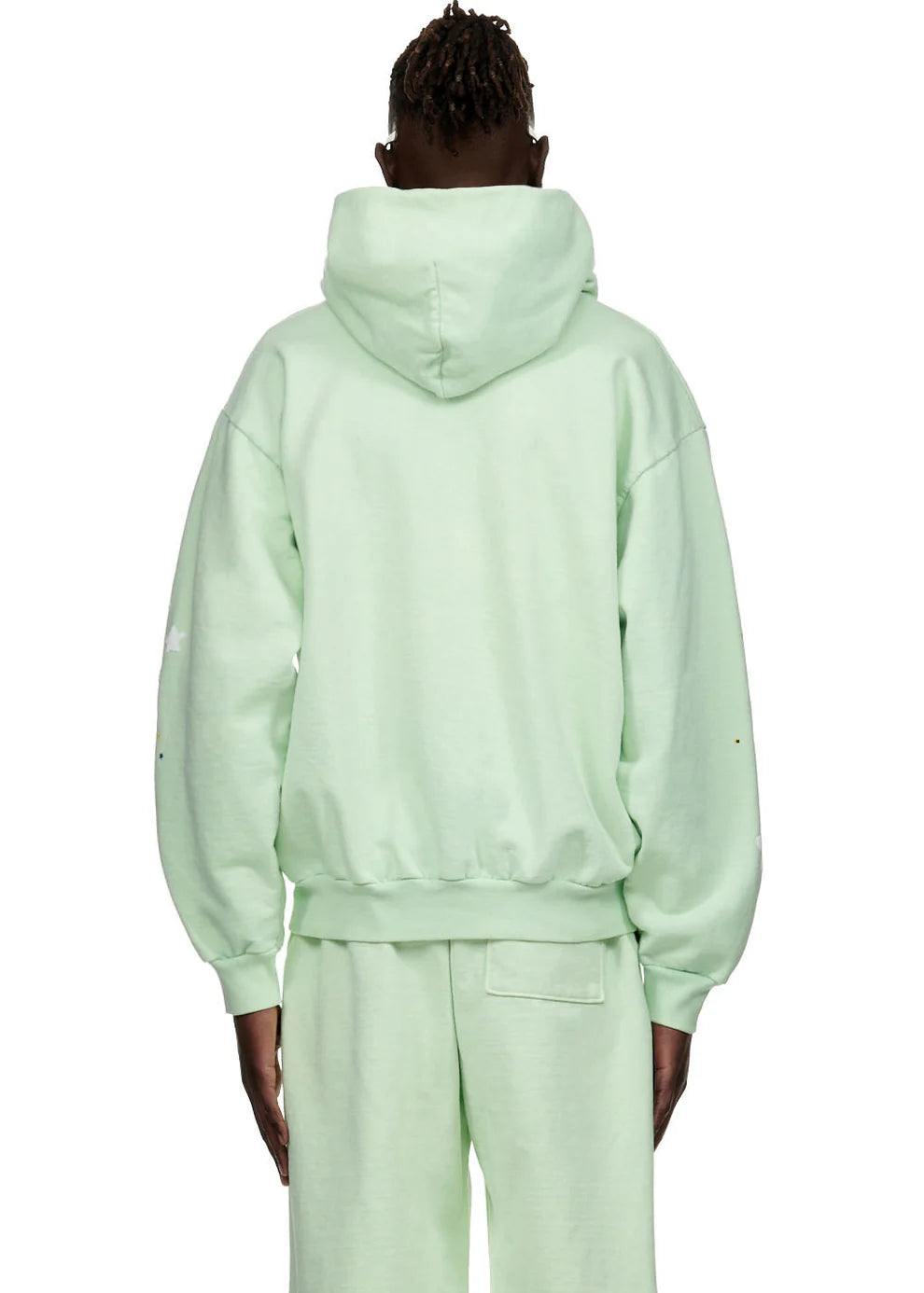 Sp5der “Mint Star Web” Hoodie – Mint Green 440GSM Heavyweight Oversized Streetwear Pullover
