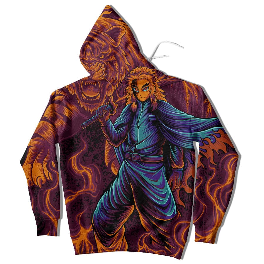 Rengoku Kyoujurou Hoodie - Seakoff