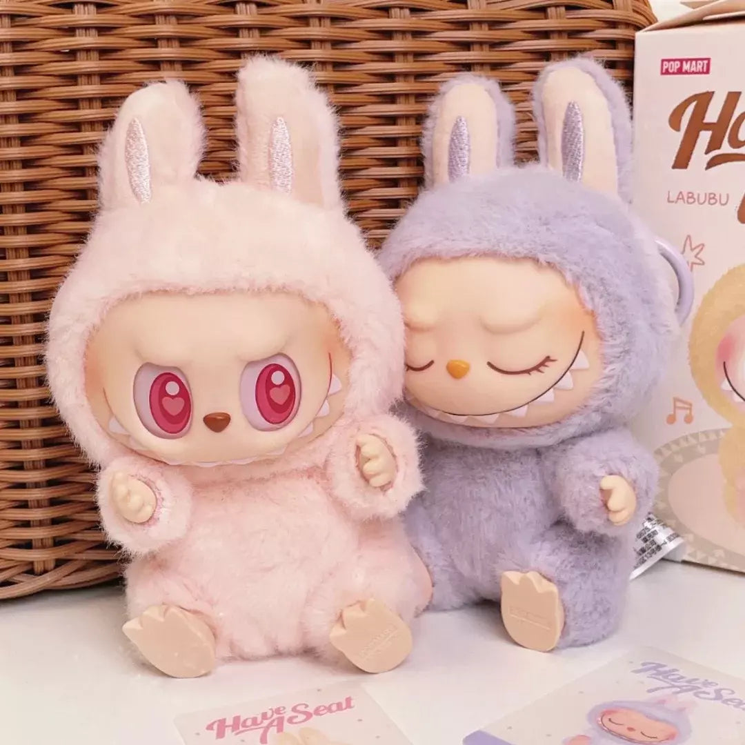 Pop Mart Labubu Zizi Doll Kelechain - Collectible Lavender Bunny en édition limitée