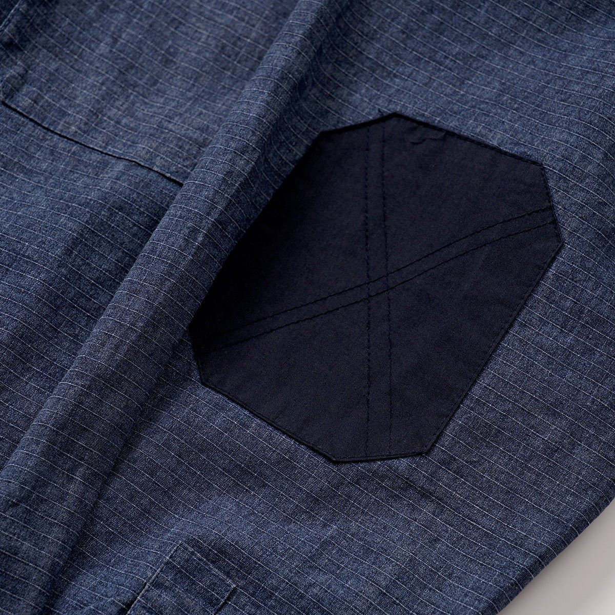 Shop Classic Blue Denim Chambray Shirt on Sale - Men's and Women's Long Sleeve Vintage Style - Seakoff