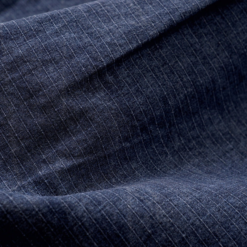 Shop Classic Blue Denim Chambray Shirt on Sale - Men's and Women's Long Sleeve Vintage Style - Seakoff