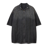 Shop Gradient Denim Chambray Shirt on Sale - Men&