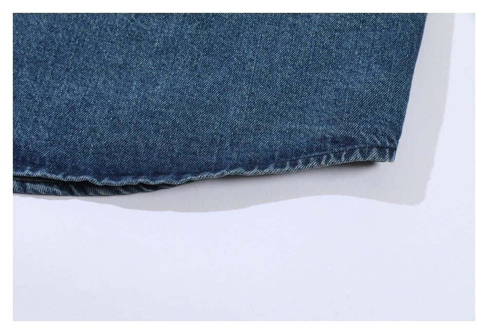 Southwestern Pocket Denim Chambray Shirt on Sale - Men's and Women's Long Sleeve Rustic Style - Seakoff
