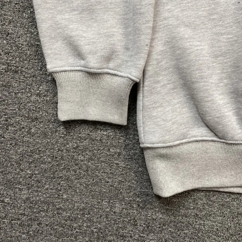 Grey Sp5der I Love Spider Hoodie 440GSM – Grey Spider Hoodie I Heart Web Print