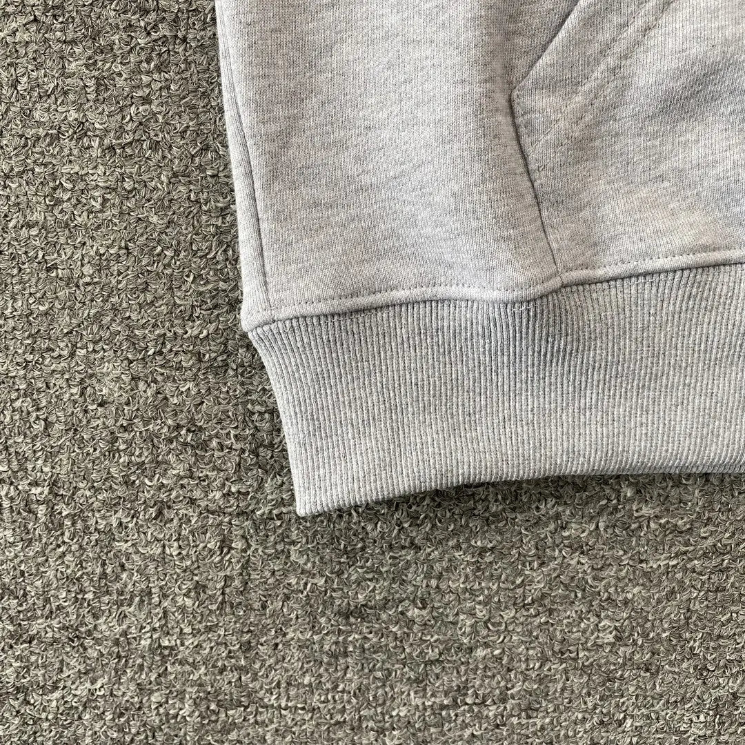Grey Sp5der I Love Spider Hoodie 440GSM – Grey Spider Hoodie I Heart Web Print