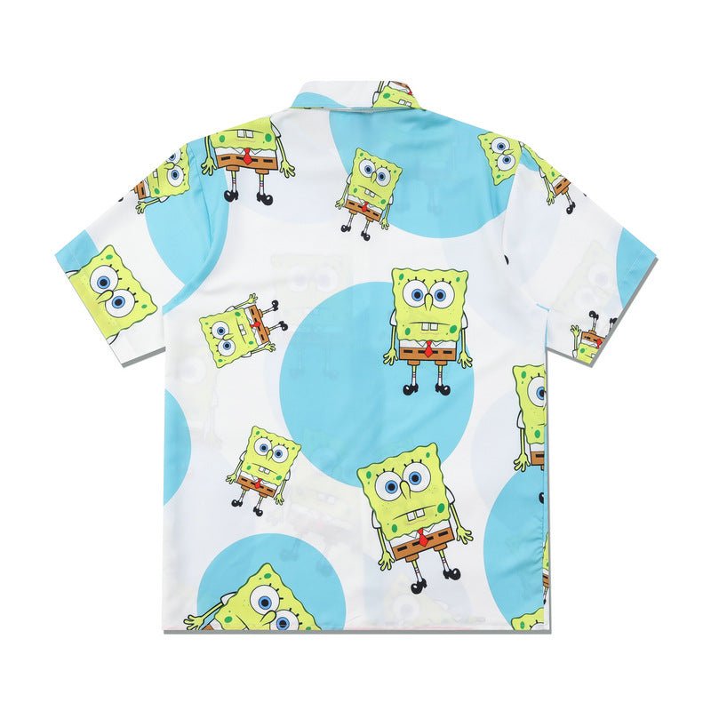 Spongebob anime button up shirt - Seakoff