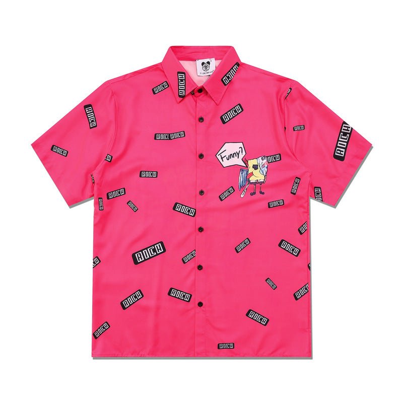 Spongebob anime button up shirt - Seakoff