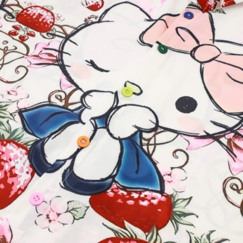 Strawberry Hello Kitty Shirts - Seakoff