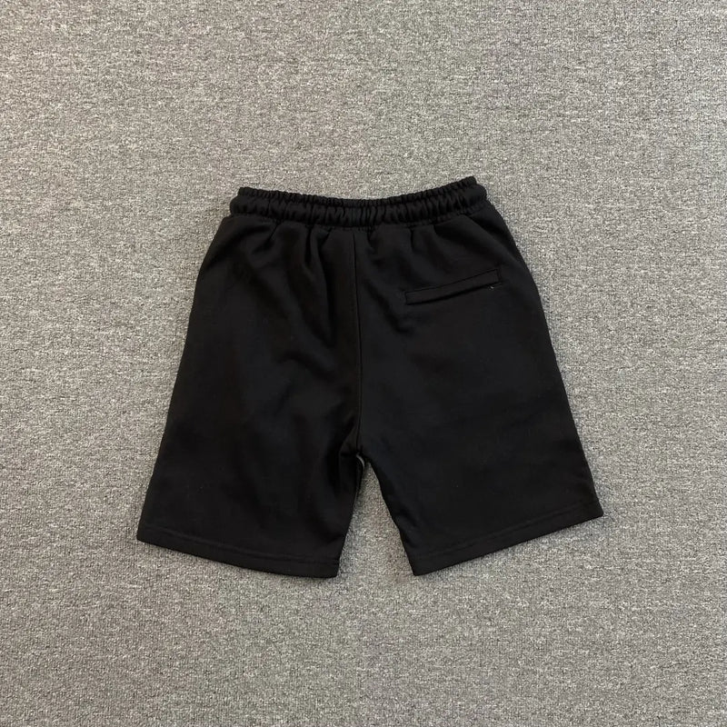 Syna World Black Graffiti Graphic Print Sweat Shorts