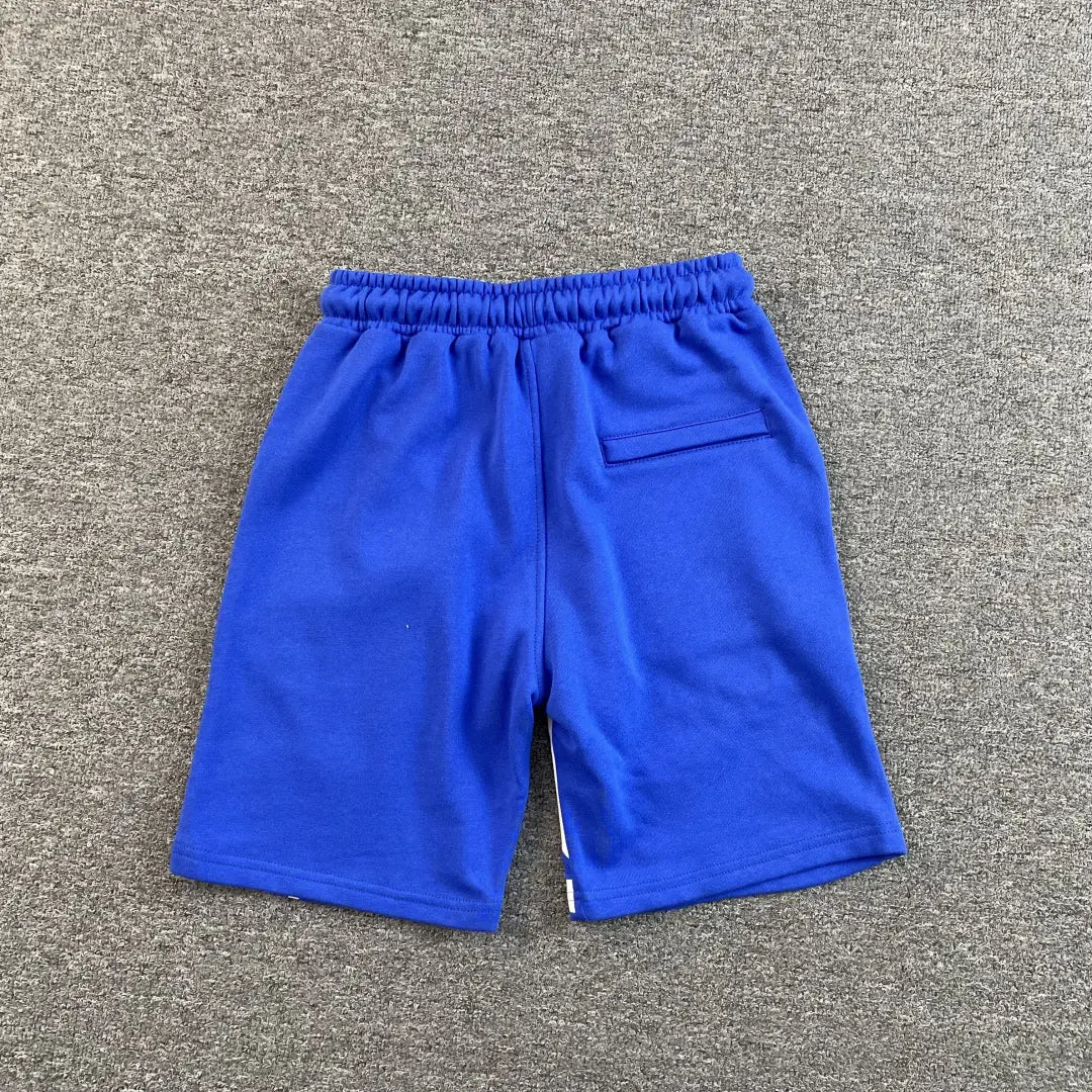 Syna World Blue Graffiti Logo Print Sweat Shorts