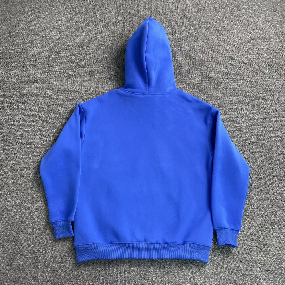 Syna World Blue Graffiti Letter Print Hoodie