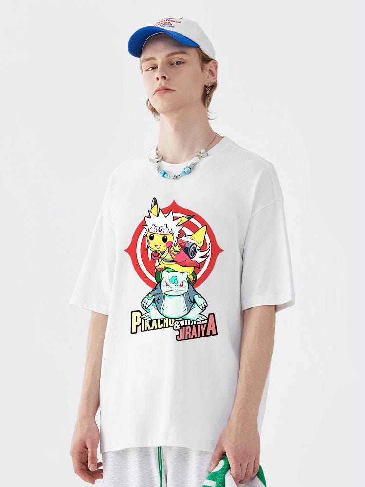 T_SHIRT / Pokémon &amp; Jiraiya - Seakoff