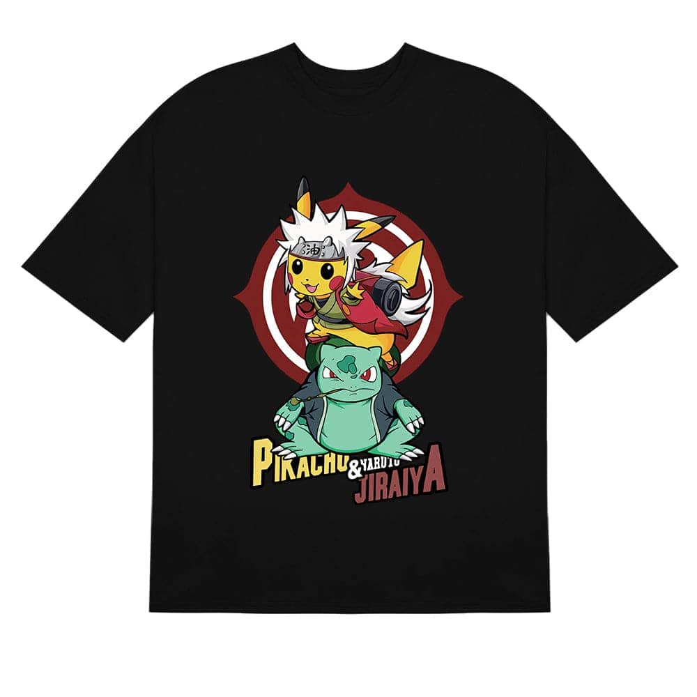 T_SHIRT / Pokémon &amp; Jiraiya - Seakoff