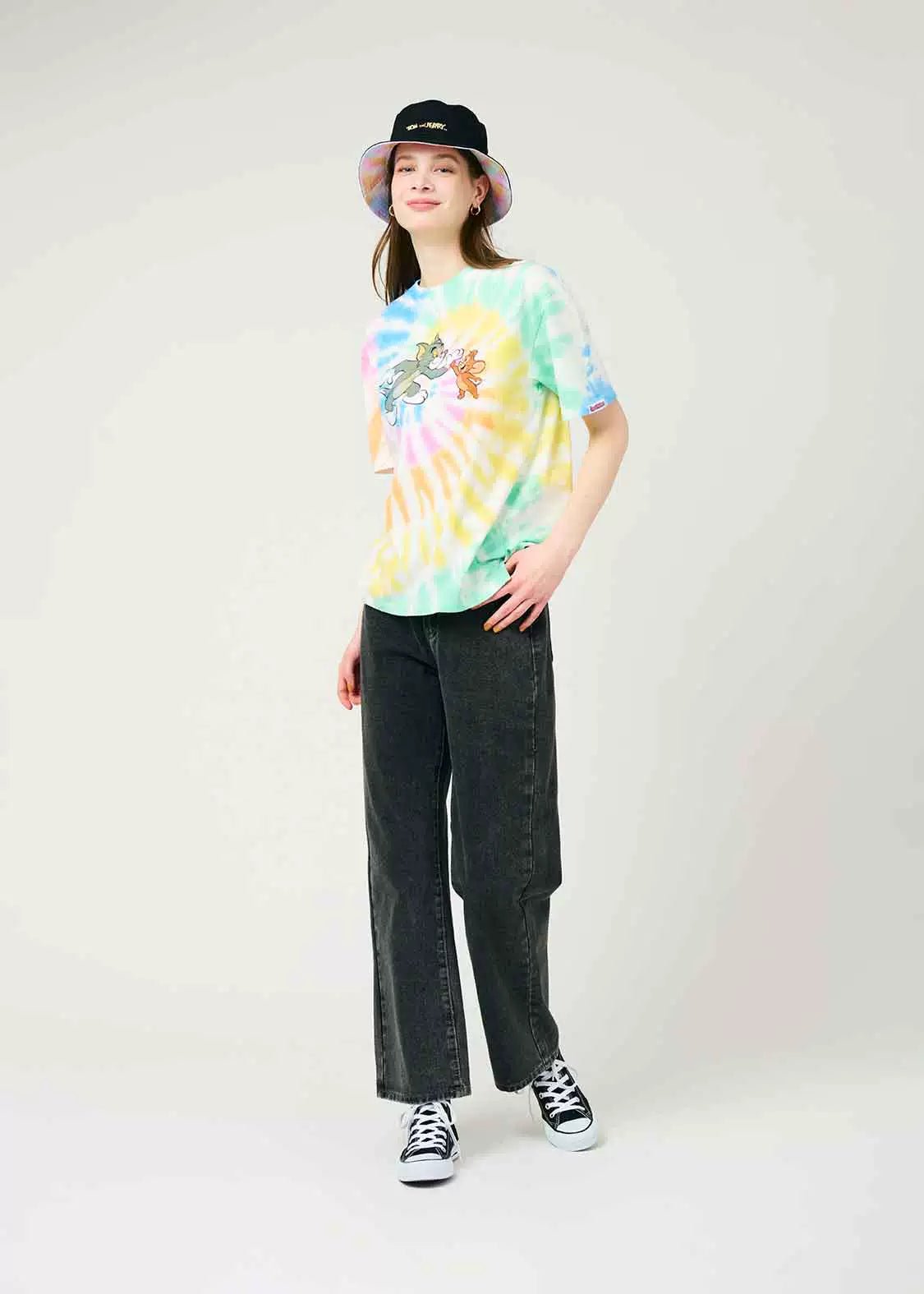 Tom and Jerry Tie Dye T - Shirts for Men and Women - Fun and Comfortable Casual Wear - Seakoff