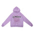 Trendy Lavender Sp5der Hoodie - Unique Web Print Hooded Sweatshirt - Seakoff