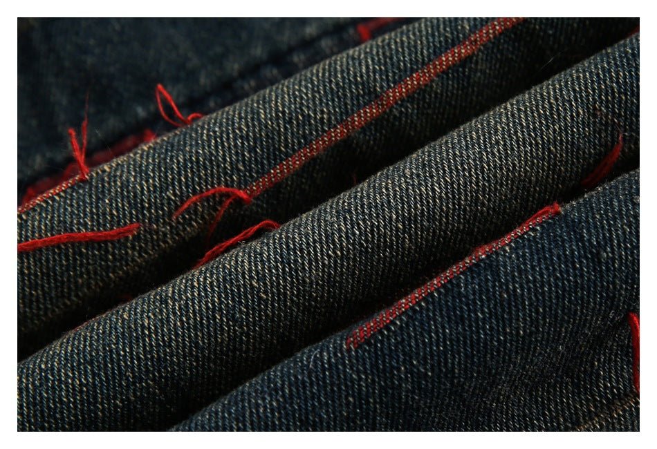 Unique Distressed Denim Chambray Jacket on Sale - Men's and Women's Long Sleeve Vintage Style - Seakoff