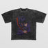 Vintage Solo Leveling Anime Graphic Tee - Shadow Monarch with Dagger Design | Premium Quality Shirt - Seakoff