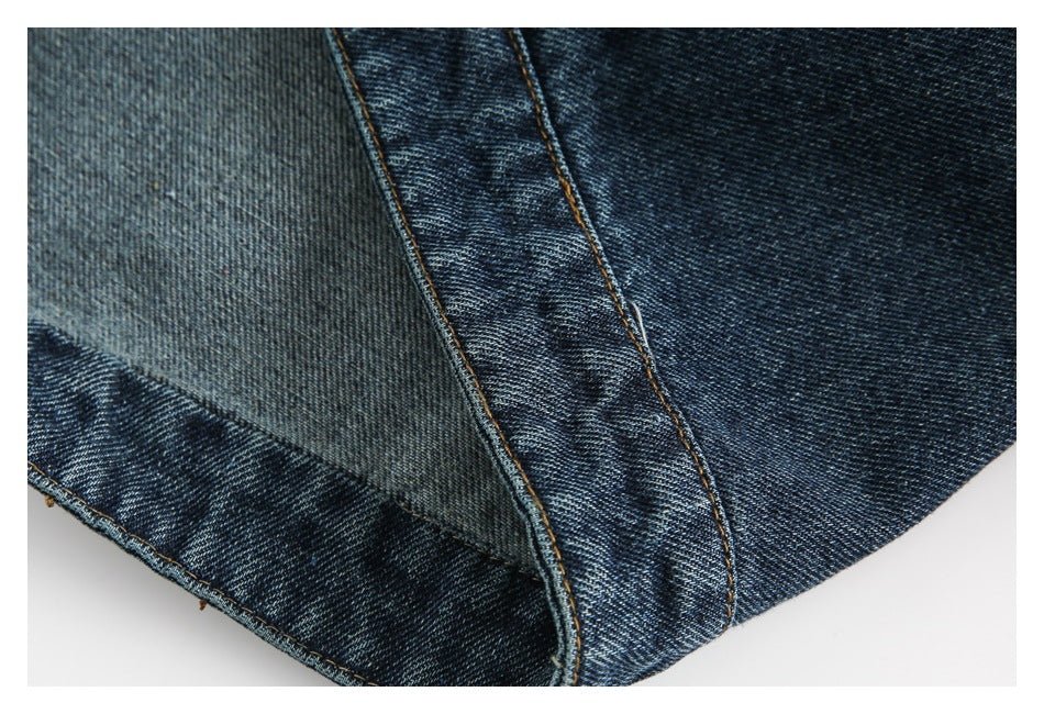 Vintage Washed Denim Chambray Jacket on Sale - Men's and Women's Long Sleeve Classic Style - Seakoff