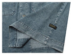 Vintage Washed Denim Chambray Shirt on Sale - Men&